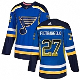 Blues 27 Alex Pietrangelo Royal Drift Fashion Adidas Jersey,baseball caps,new era cap wholesale,wholesale hats